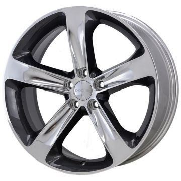 Dodge Challenger Wheel Rim Polished Grey 2529 Stock Factory OEM Replacement