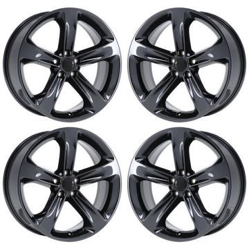 Dodge Challenger Wheel Rim PVD Black Chrome 2529 Stock Factory OEM Replacement