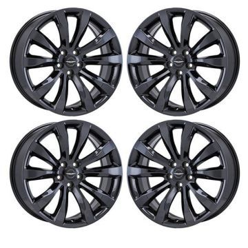 Chrysler 300 Wheel Rim PVD Black Chrome 2540 Stock Factory OEM Replacement