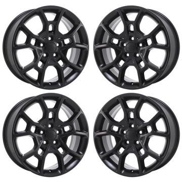 Dodge Charger Exchange Wheels Set of 4-Exchange Rims Set of 4 Satin Black 2544