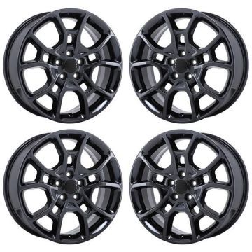 Dodge Charger Wheel Rim PVD Black Chrome 2544 Stock Factory OEM Replacement