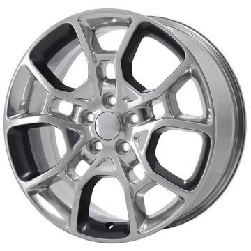 Dodge Charger Wheel Rim Polished Grey 2544 Stock Factory OEM Replacement