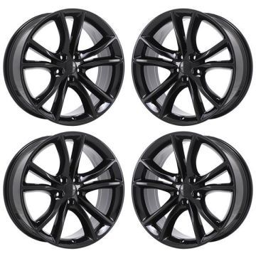 Dodge Charger Exchange Wheels Set of 4-Exchange Rims Set of 4 Gloss Black 2545