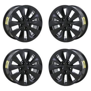 Dodge Dart Exchange Wheels Set of 4-Exchange Rims Set of 4 Gloss Black 2550