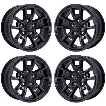 Dodge Ram 1500 Wheel Rim PVD Black Chrome 2553 Stock Factory OEM Replacement