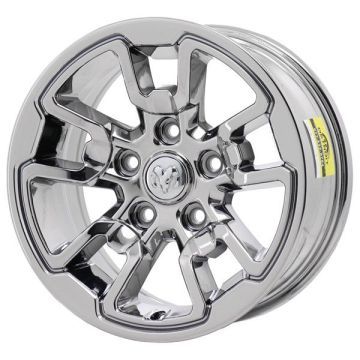 Dodge Ram 1500 Wheel Rim PVD Bright Chrome 2553 Stock Factory OEM Replacement