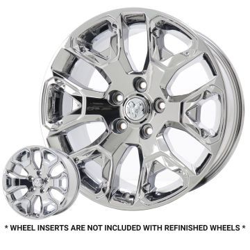 Dodge Ram 1500 Wheel Rim PVD Bright Chrome 2560 Stock Factory OEM Replacement