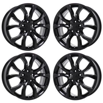 Dodge Durango Exchange Wheels Set of 4-Exchange Rims Set of 4 Gloss Black 2568