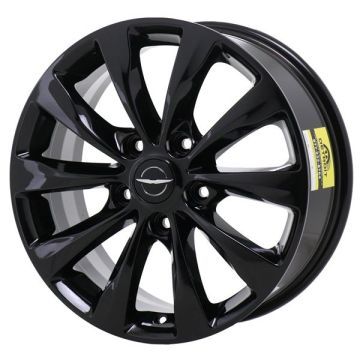 Chrysler Pacifica Wheel Rim Gloss Black 2591 Stock Factory OEM Replacement