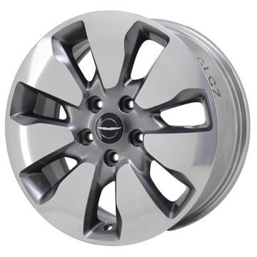 Chrysler Pacifica Wheel Rim Polished Grey 2595 Stock Factory OEM Replacement