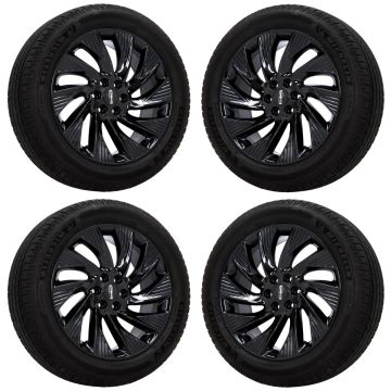 Lincoln Navigator Wheel and Tire Sets-Wheel and Tire Packages-Wheel & Tire Sets-Wheel & Tire Packages-Wheel and Rim Sets-Wheel and Rim Packages-Wheel & Rim Sets -Wheel & Rim Packages Gloss Black 25NAVIGATOR22