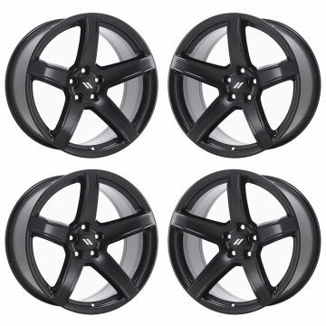 Dodge Challenger Exchange Wheels Set of 4-Exchange Rims Set of 4 Satin Black 2604