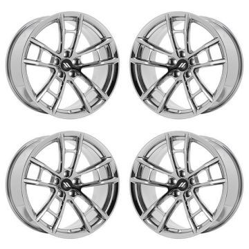 Dodge Challenger Wheel Rim PVD Bright Chrome 2605 Stock Factory OEM Replacement