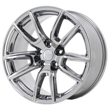 Dodge Durango Wheel Rim PVD Bright Chrome 2626 Stock Factory OEM Replacement