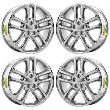 Dodge Challenger Wheel Rim PVD Bright Chrome 2637 Stock Factory OEM Replacement