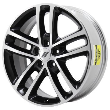 Dodge Challenger Wheel Rim Polished Black 2637 Stock Factory OEM Replacement