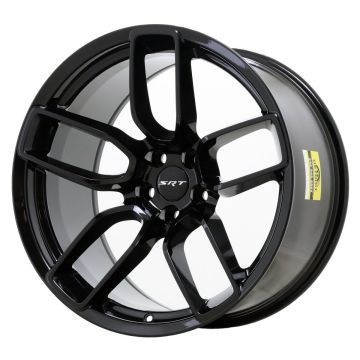 Dodge Challenger Wheel Rim Gloss Black 2641 Stock Factory OEM Replacement