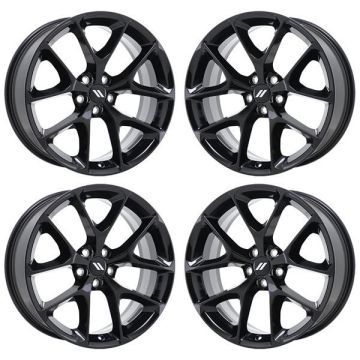 Dodge Challenger Exchange Wheels Set of 4-Exchange Rims Set of 4 Gloss Black 2651