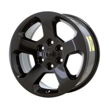 Dodge Ram 1500 Wheel Rim Gloss Black 2670 Stock Factory OEM Replacement