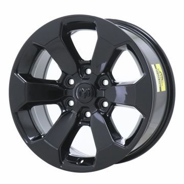 Dodge Ram 1500 Wheel Rim Gloss Black 2671 Stock Factory OEM Replacement