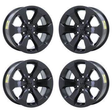 Dodge Ram 1500 Exchange Wheels Set of 4-Exchange Rims Set of 4 Gloss Black 2671