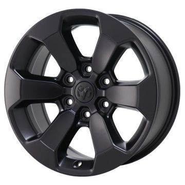 Dodge Ram 1500 Wheel Rim Satin Black 2671 Stock Factory OEM Replacement