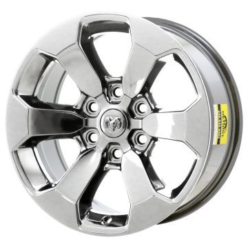 Dodge Ram 1500 Wheel Rim PVD Bright Chrome 2671 Stock Factory OEM Replacement