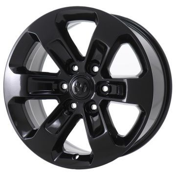 Dodge Ram 1500 Wheel Rim Gloss Black 2672 Stock Factory OEM Replacement