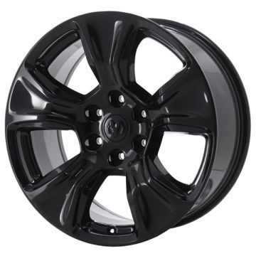 Dodge Ram 1500 Wheel Rim Gloss Black 2674 Stock Factory OEM Replacement