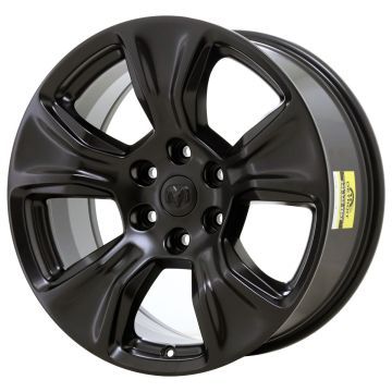 Dodge Ram 1500 Wheel Rim Satin Black 2674 Stock Factory OEM Replacement