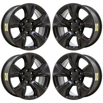 Dodge Ram 1500 Exchange Wheels Set of 4-Exchange Rims Set of 4 Satin Black 2674