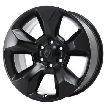 Dodge Ram 1500 Wheel Rim Satin Black 2675 Stock Factory OEM Replacement