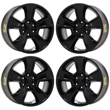 Dodge Ram 1500 Exchange Wheels Set of 4-Exchange Rims Set of 4 Gloss Black 2676