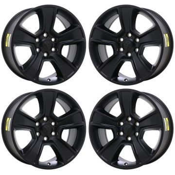 Dodge Ram 1500 Exchange Wheels Set of 4-Exchange Rims Set of 4 Satin Black 2676
