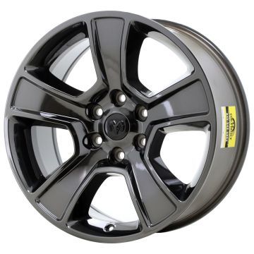 Dodge Ram 1500 Wheel Rim PVD Black Chrome 2676 Stock Factory OEM Replacement