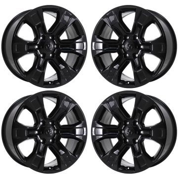 Dodge Ram 1500 Exchange Wheels Set of 4-Exchange Rims Set of 4 Gloss Black 2678