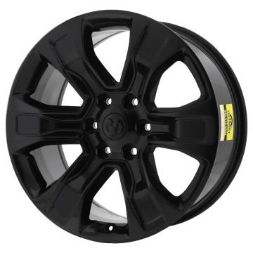 Dodge Ram 1500 Wheel Rim Satin Black 2678 Stock Factory OEM Replacement