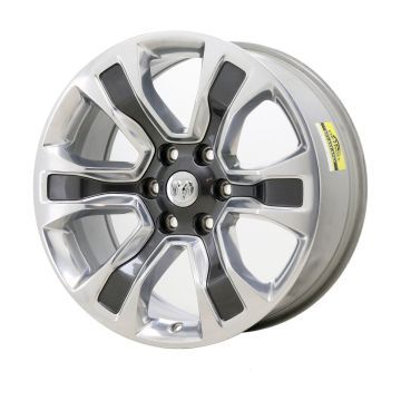 Dodge Ram 1500 Wheel Rim Polished Grey 2678 Stock Factory OEM Replacement
