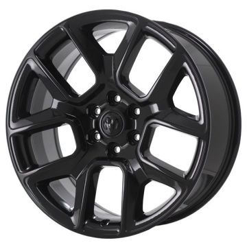 Dodge Ram 1500 Wheel Rim Gloss Black 2684 Stock Factory OEM Replacement