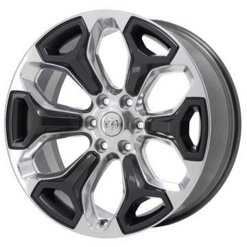 Dodge Ram 1500 Wheel Rim Polished Grey 2685 Stock Factory OEM Replacement