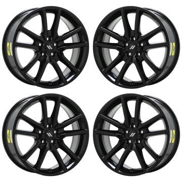 Dodge Charger Exchange Wheels Set of 4-Exchange Rims Set of 4 Satin Black 2712