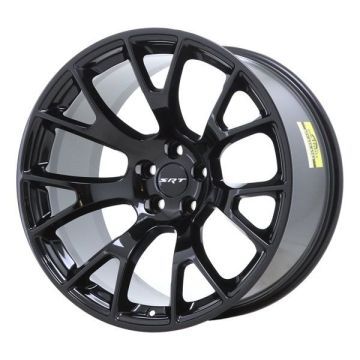 Dodge Challenger Wheel Rim Gloss Black 2719 Stock Factory OEM Replacement