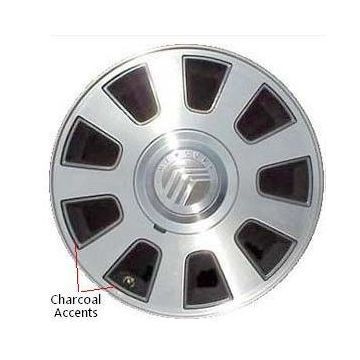 Mercury Grand Marquis Wheel Rim Machined Grey 3496 Stock Factory OEM Replacement