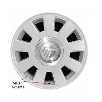 Mercury Grand Marquis Wheel Rim Machined Silver 3496 Stock Factory OEM Replacement