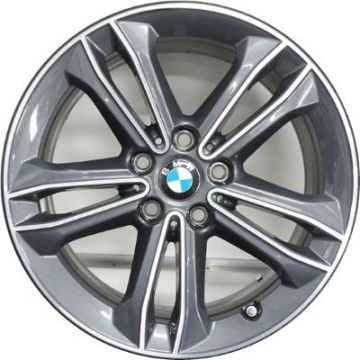 BMW 228i Wheel Rim Machined Grey 86578 Stock Factory OEM Replacement
