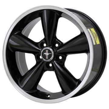 Ford Mustang Wheel Rim Machined Lip Black 3648 Stock Factory OEM Replacement