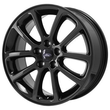 Ford Edge Wheel Rim Gloss Black 3674 Stock Factory OEM Replacement