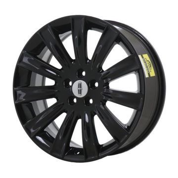 Lincoln MKS Wheel Rim Gloss Black 3764 Stock Factory OEM Replacement