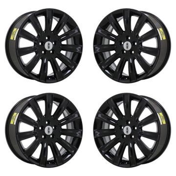 Lincoln MKS Exchange Wheels Set of 4-Exchange Rims Set of 4 Gloss Black 3764