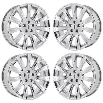 Lincoln MKS Wheel Rim PVD Bright Chrome 3764 Stock Factory OEM Replacement
